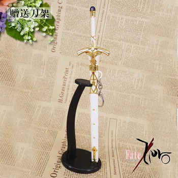 

22CM Fate Stay Night Series Victory Sword Keychains Multicolor Metal Key/Bag Pendant Fashion Keychains Jewelry For Friends