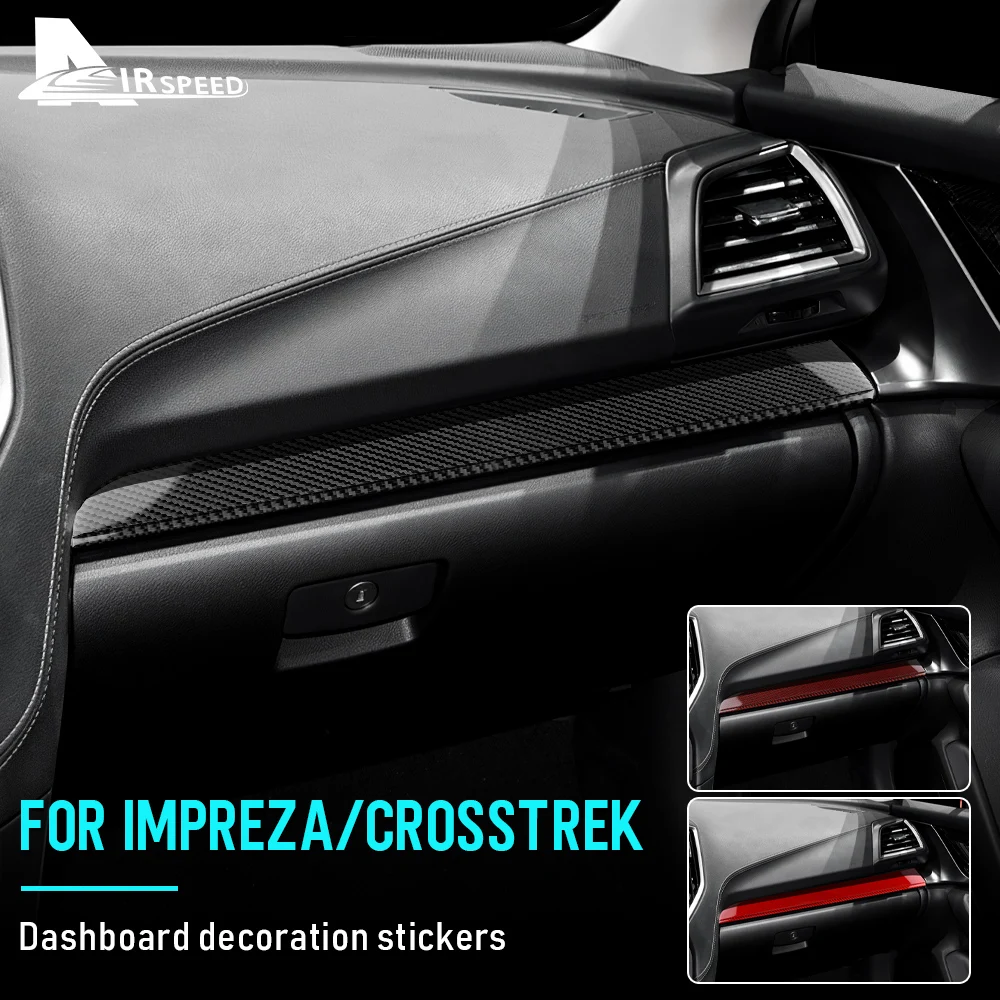 AIRSPEED Carbon Fiber for Subaru Impreza Crosstrek Accessories Interior