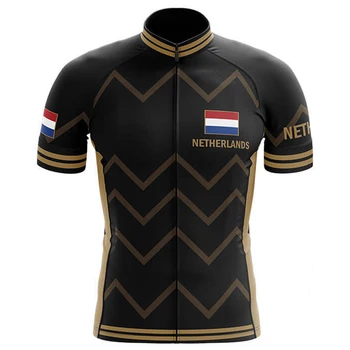 

Netherlands 100% Polyester Cycling Jersey Summer Mountain Bicycle Clothing Maillot Racing Bike Clothes Cycling Clothing