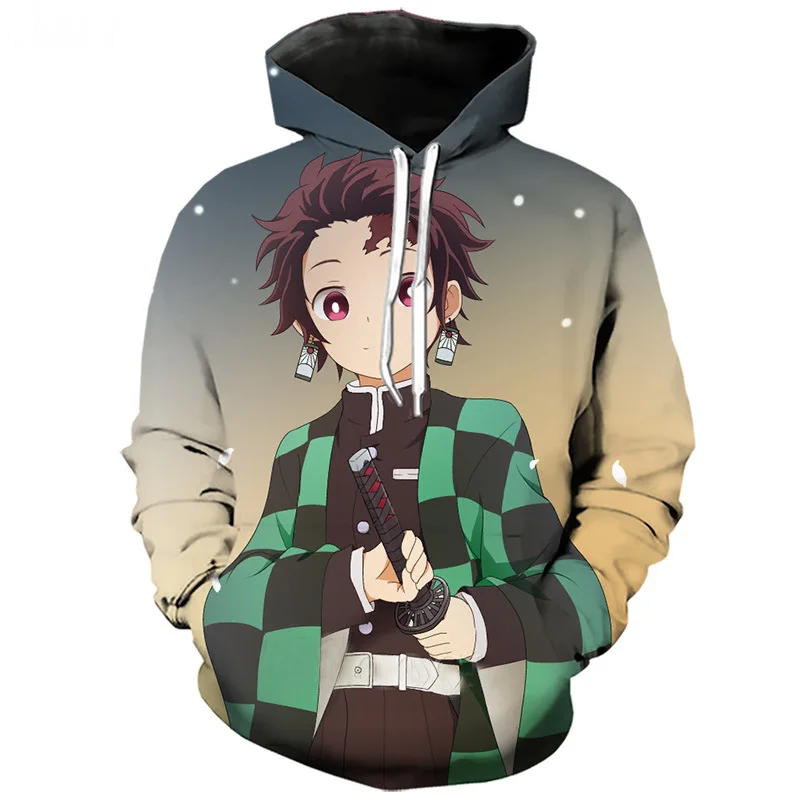 Новинка карнавальный костюм большого размера 3xl 4xl аниме Demon Slayer: Kimetsu No Yaiba джемпер