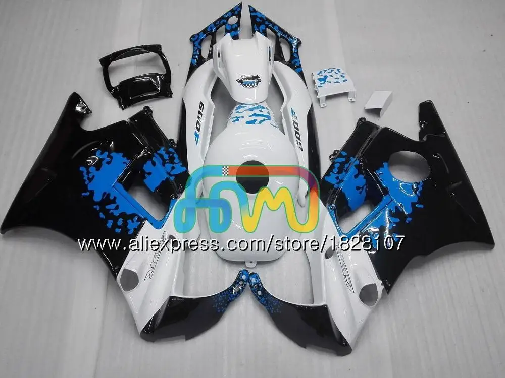 Обтекатели+ майка для HONDA 600CC CBR 600F3 CBR 600 FS 95 96 1995 1996 3BS. 239 CBR600 F3 CBR600F3 97 98 1997, серебристый, голубой, 1998 комплект - Цвет: No. 12