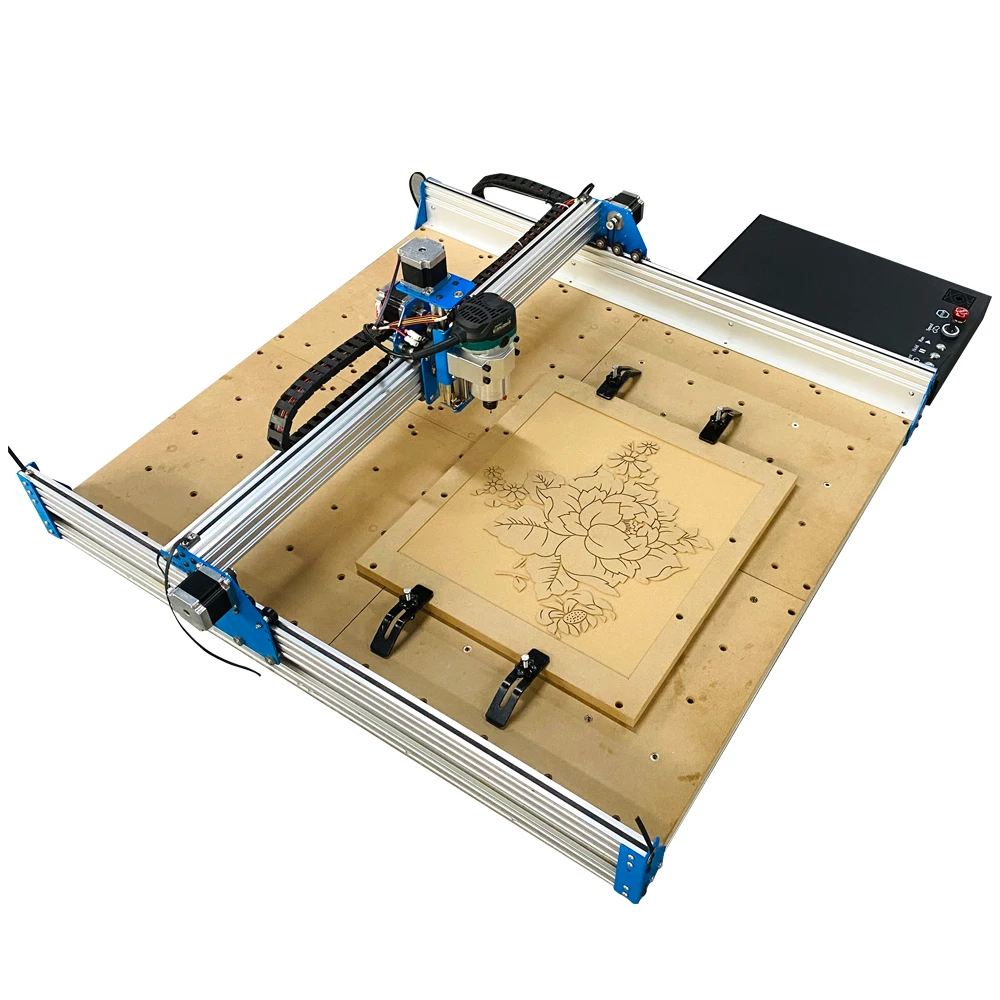CNC Router Machine 8080 Full Kit,Metal Engraving Cutting Machine ,Aluminum Copper Wood PVC PCB Carving Machine,CNC Milling 3Axis