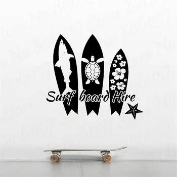 

Surfing Surfer Wall Decals Surf board Wave Ocean Extreme Sports Wall Sticker Vinyl Home Indoor Room Decoration Wallpaper WL2005
