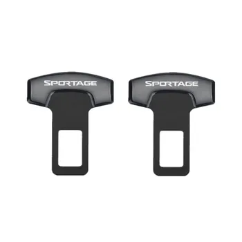 

for KIA Sportage 2016 2017 2018 Accessories Safety Belt Buckles Real Trucks Car Safty Belt Alarm Canceler Stopper 2pcs