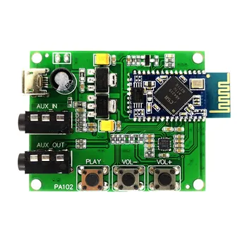 

PA202 Bluetooth 4.2 Audio Receiver Module aptx-LL Amp CSRA64215 aux