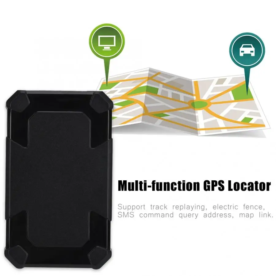 Скрытый магнитный gps полицейский локатор gt018 портативный навигатор Магнитный 6400 мАч перезаряжаемый gps трекер Противоугонный автомобильный gps трекер