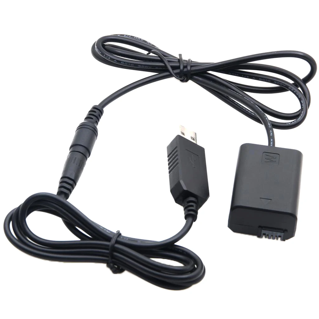 Сменный USB Кабель адаптер для аккумулятора Sony A33 A37 A35 A55 a7 a7R a7II 5/6/7 серии