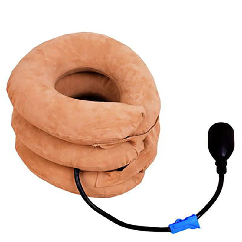 Надувная подушка для массажа шеи|neck massager|air cervicalcervical neck traction |
