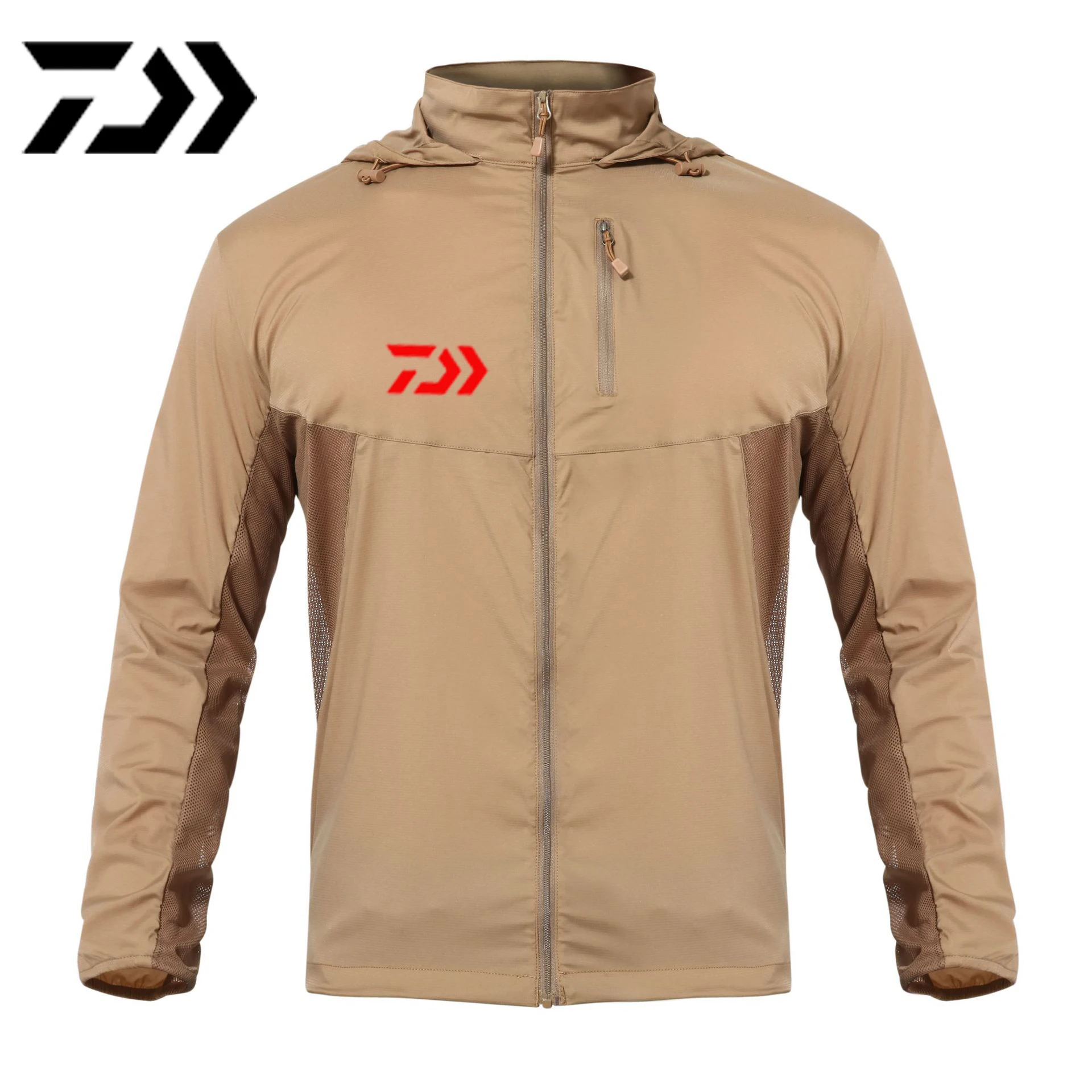 

Daiwa Autumn Outdoor Sun Protection Sports Elastic Tactical Camouflage Skin Clothing Waterproof Unisex Fishing Clothing