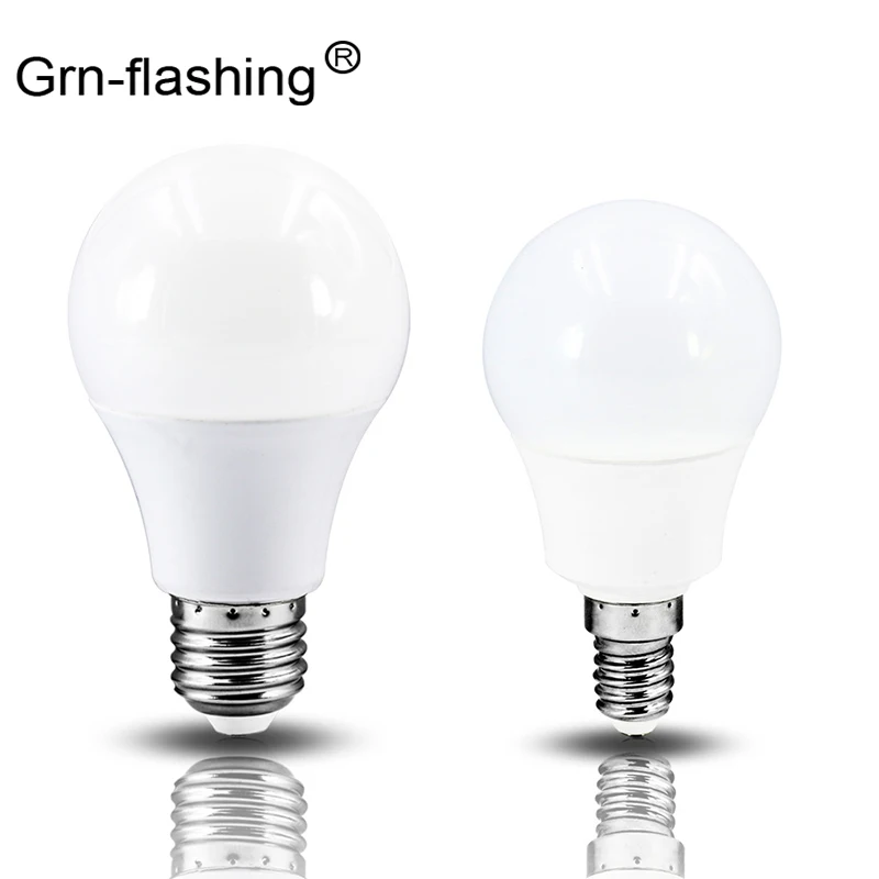 E27/E14Energy-saving LED Light Bulbs SMD2835 Bubble 3W 9W 20W Ball Lights Indoor Lighting Decorative Bedroom Living Room | Лампы и