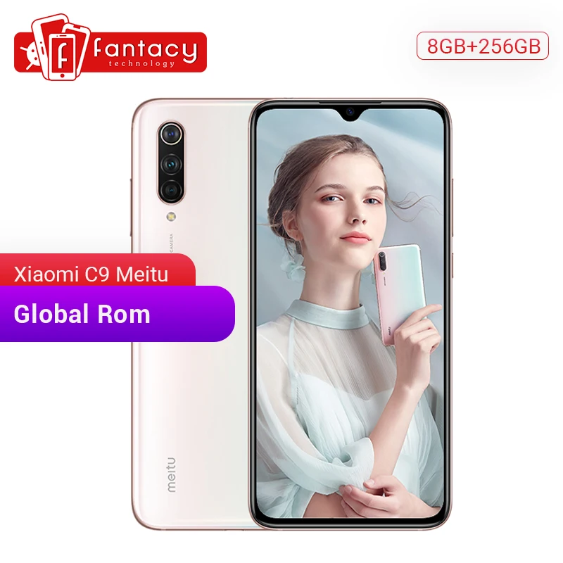 

Global Rom Xiaomi Mi CC9 Meitu Custom Version CC 9 8GB 256GB Mobile Phone Snapdragon 710 48MP Triple Camera 6.39" AMOLED Screen