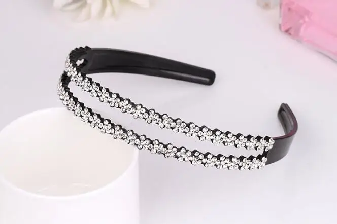 Row Broca Cabeça Faixas de Cabelo de