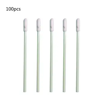 

100Pcs/Pack Small Round Head Foam Tip Cleaning Swab Dust Free Sponge Sticks