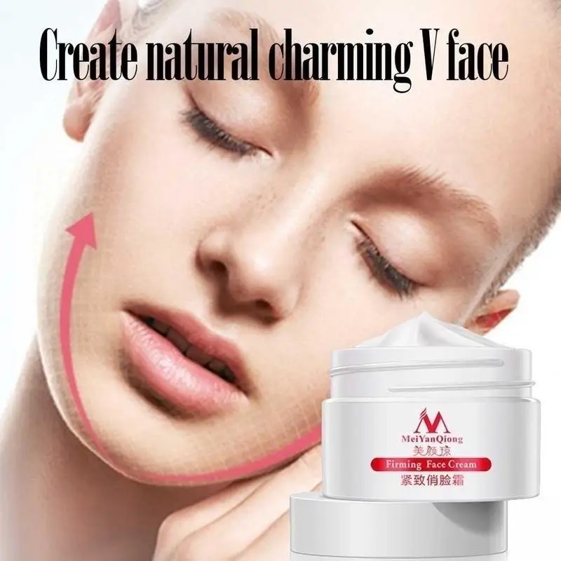 

V-Shape Face Line Lift Firming Collagen Cream Double Chin Cheek Slimming