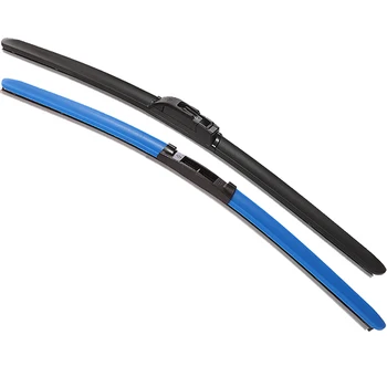 

HESITE Colorful Hybrid Wiper Blades For Acura BYD HAVAL JAC FAW CHANFAN CHERY GEELY Cars Frameless Wipers Red Yellow Blue Black