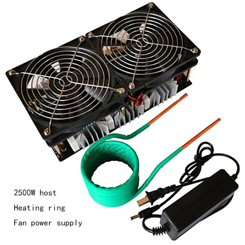 2500w Zvs Induction Heater Induction Heating Pcb Board High Frequency Heating Machine Melted