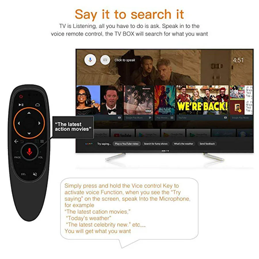 MECOOL M8S Pro W iptv андроид тв приставка андроид 7.1 Amlogic S905W Quad Core 2GB 16GB 4K UHD VP9 HEVC Decoding медиаплеерсмарт тв коробкадля России