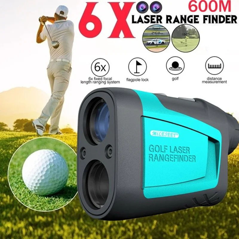 Mileseey PF210 600M Golf Laser Rangefinder Mini Golf Slope Adjusted Mode Sport Laser Distance Meter Rangefinder for Hunting