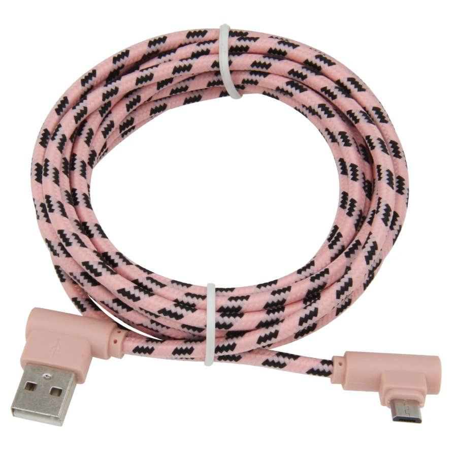 USB кабель 90 градусов для IPhone Xs Max 8 7 Plus Micro Usb Type C Зарядные кабели Samsung S10 S9 S8 Xiaomi