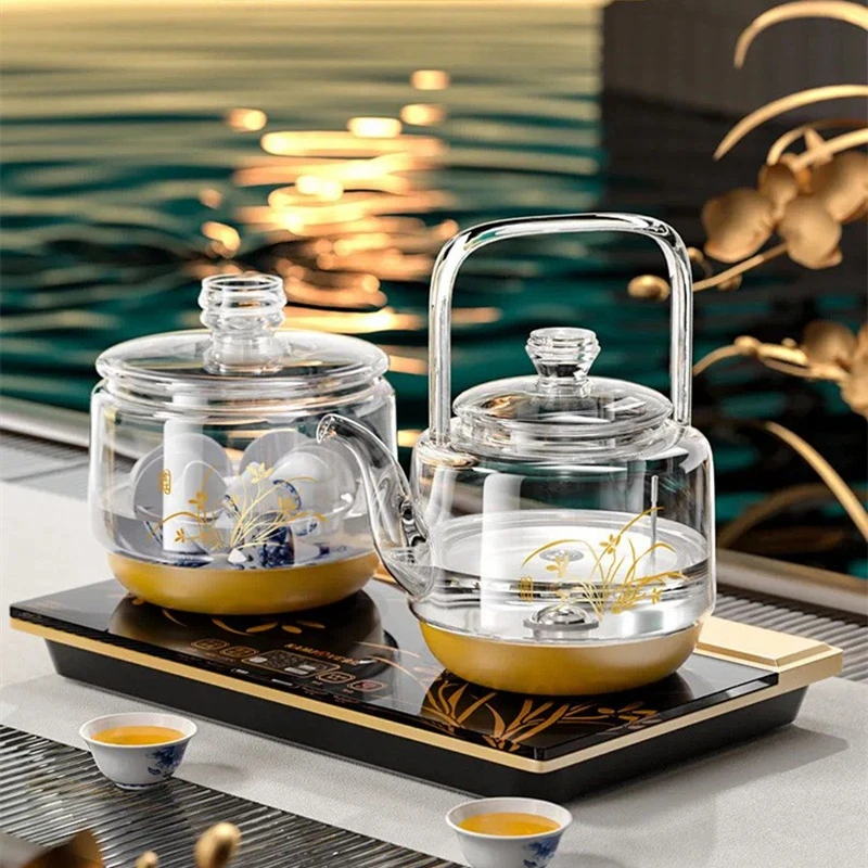 Glass Teapot Beam Kettle Household Electric Pottery Stove Tea Pot Cooking  and Steaming Dual Purpose Tea Kettle Tea Infuser - AliExpress