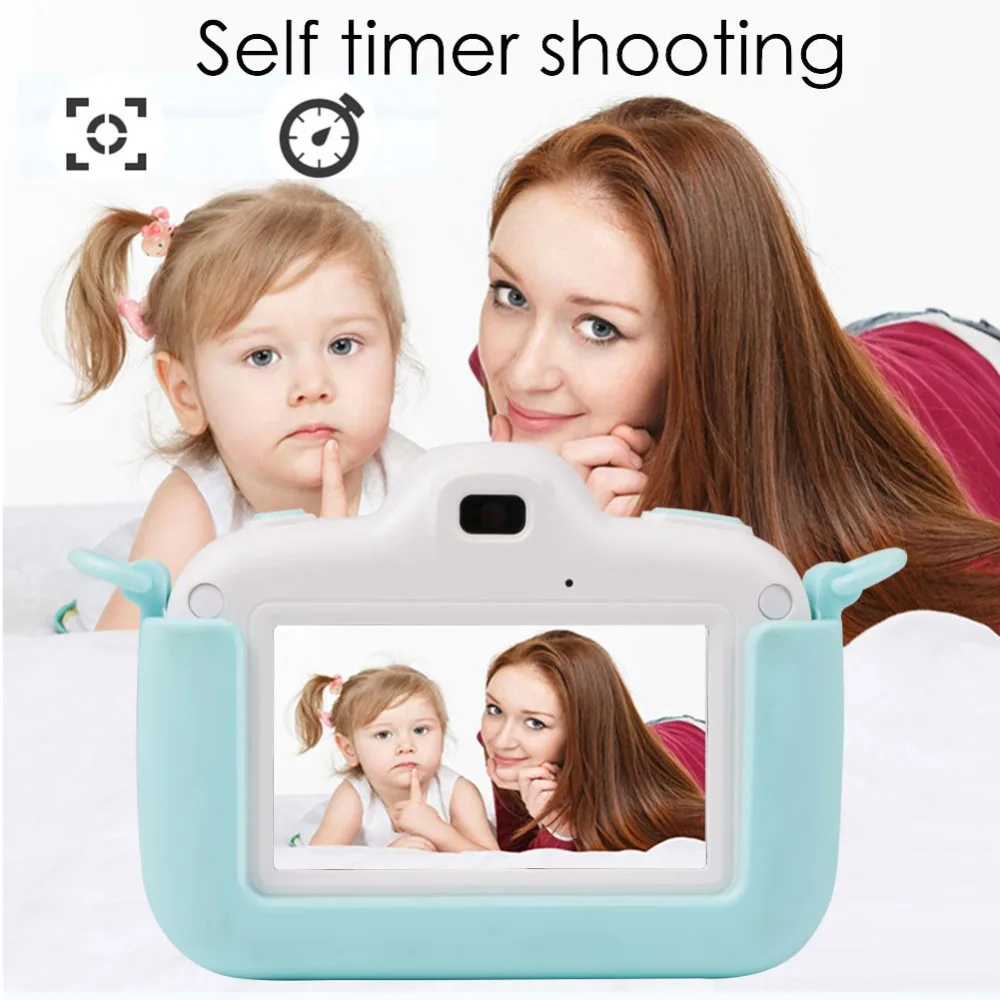 Мини Детская камера Full HD Цифровая камера для детей 3,0 дюймов экран дисплей детские игрушки камера для Рождественский подарок