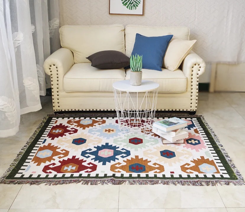 Одеяло в скандинавском стиле для дивана, дивана, декоративное покрывало, высокое качество, европейский стиль, сшитое одеяло, путешествие самолет, Здоровый Коврик