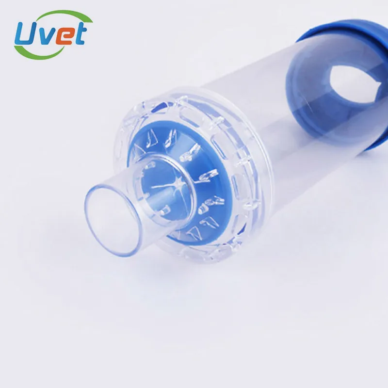 Uvet Veterinary 3pcs Aerosol Chamber cat aerosol chamber inhaler asthma Medical Polymer Materials 175ml 200ml