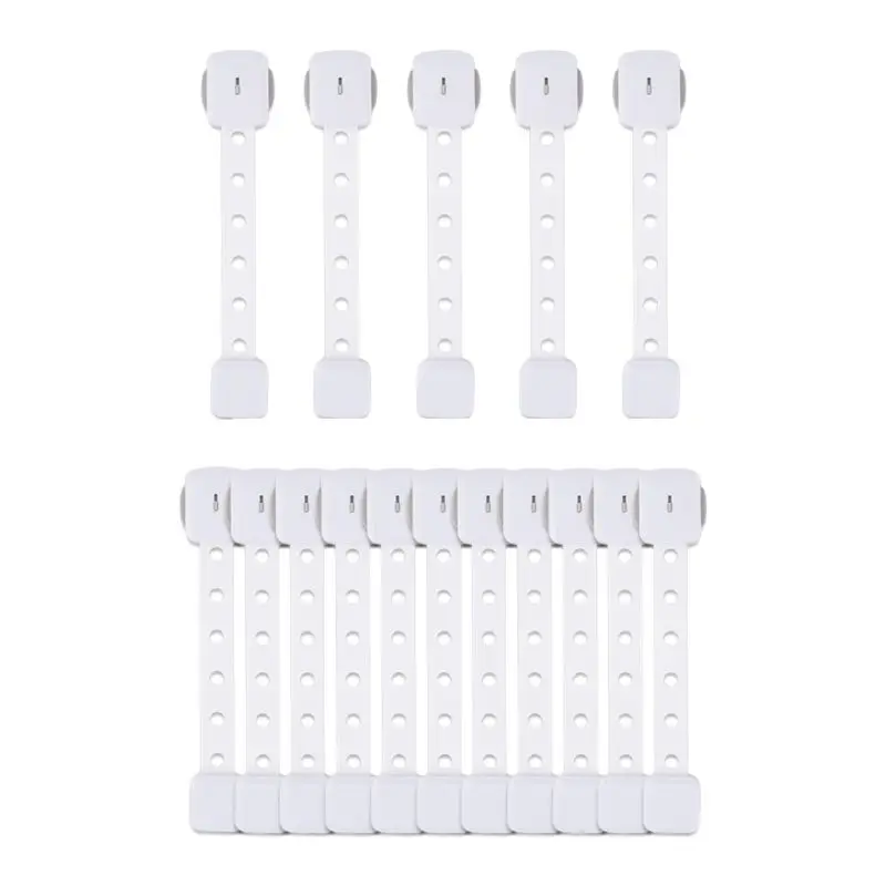 

5/10Pcs Baby Safe Fridge Drawer Cupboard Cabinet Protection Strap Lock Protector