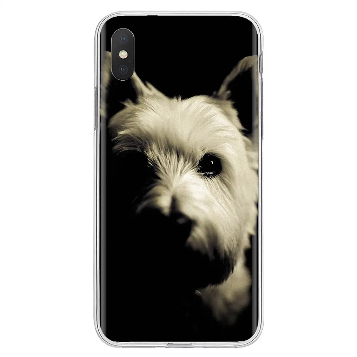 Мягкий кожаный чехол I Love My Westie принт щенков мопса для Samsung Galaxy A10 A30 A40 A50 A60 A70 S6 Active