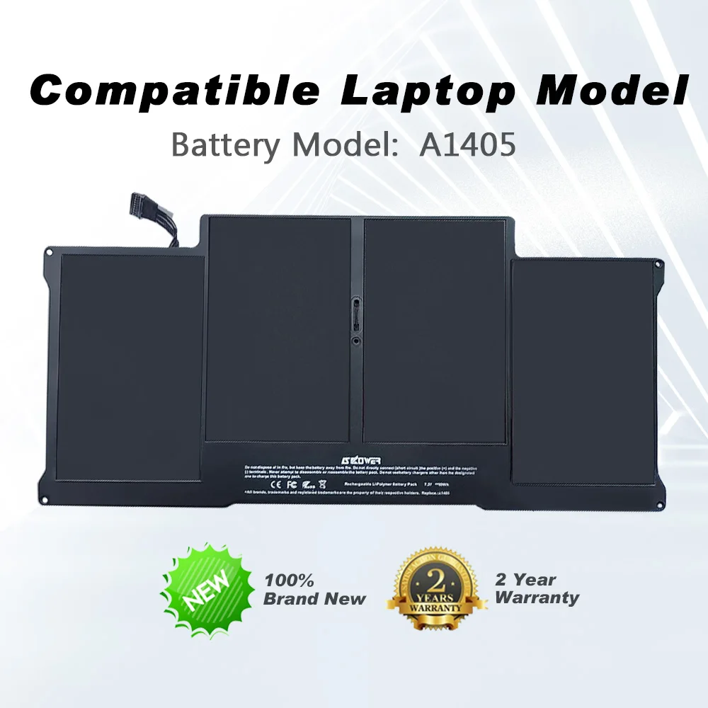 Аккумулятор SKOWER A1405 для Apple Macbook Air 13 дюймов A1369 (2010 2011) A1466 (2012 2017) замена A1496 A1377