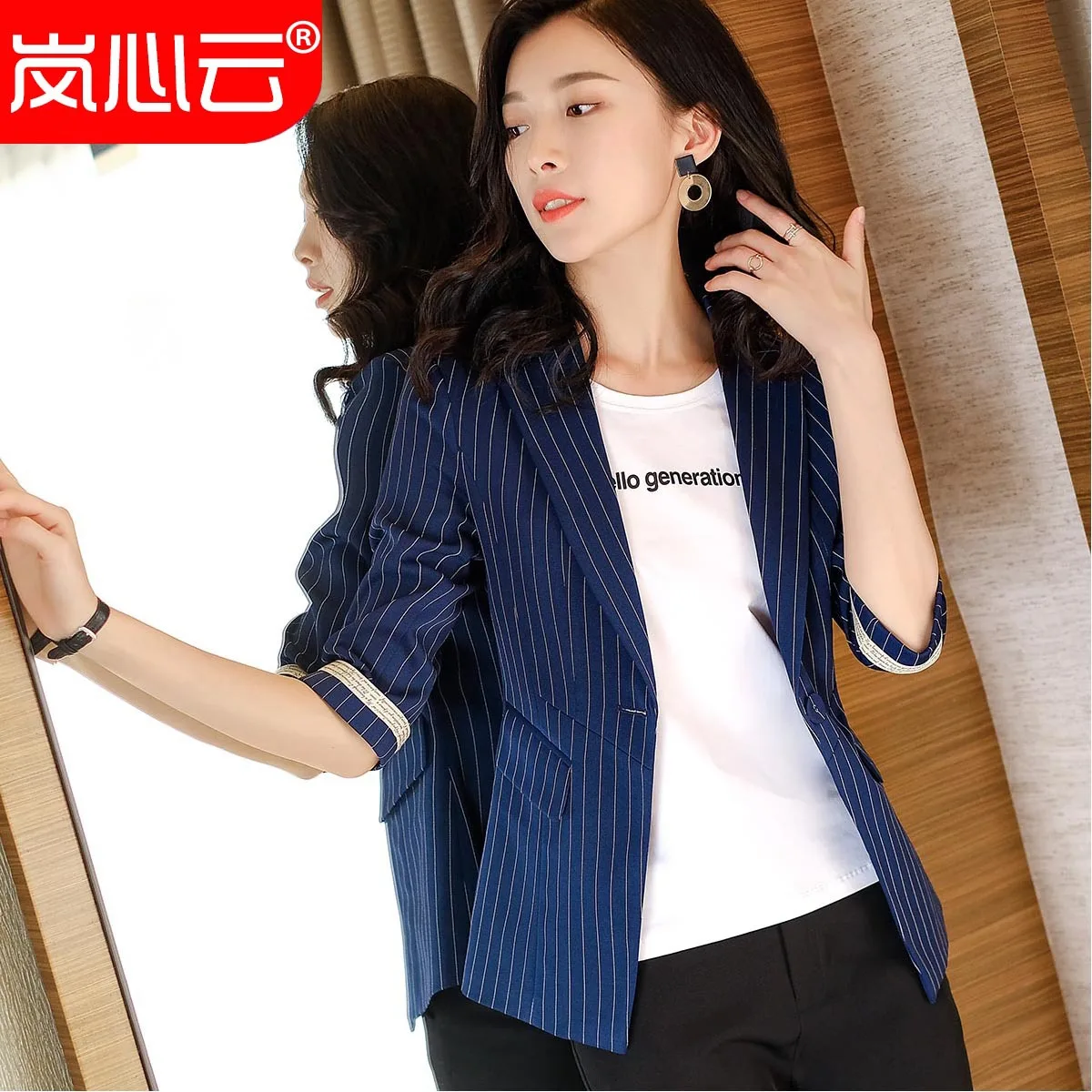 

Wear Fashion 2019 Spring And Autumn New Style City Commuting Ol Elegant Workwear WOMEN'S Suit Business Formal Wear Work Clothes