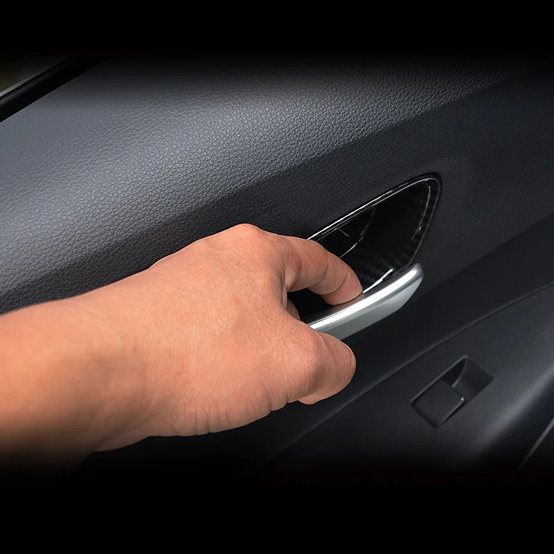 Car Interior Door Bowl Cover Trim Decal Trim Car-Styling 4Pcs/Set For Toyota Corolla 12TH