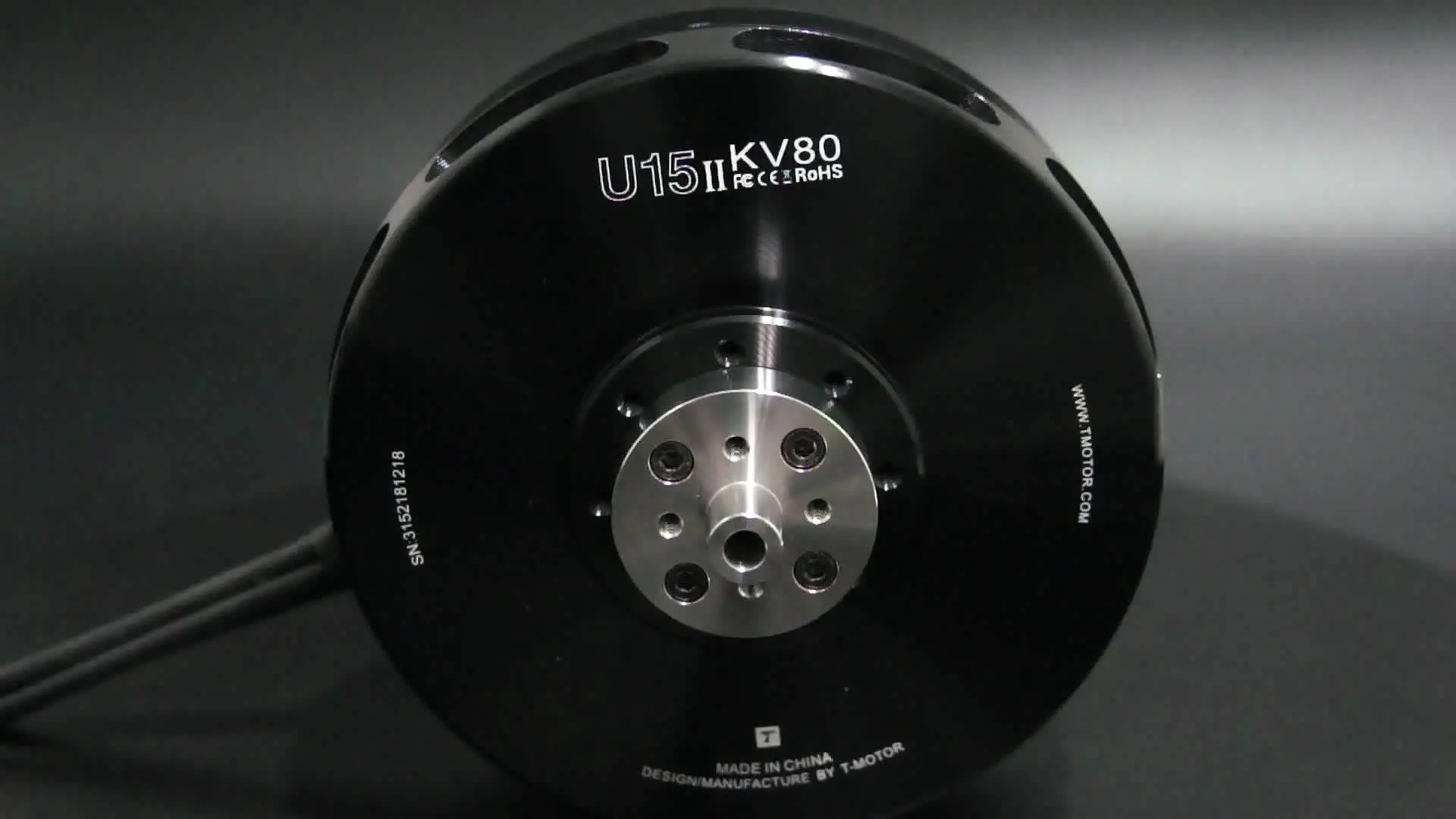 

T-MOTOR Drone Big Thrust Motor 36KG for Drones Multirotor Frame U15 II KV80 Huge Brushless