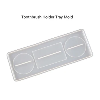 

Electric Toothbrush Razor Holder Resin Mold Toothbrush Holder Trays Resin Molds P0RF