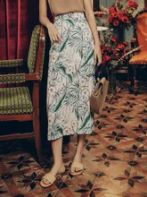 ^^Best Offers Office ladies French Retro Skirts Summer 2019 New Female Victoria Fairy French Niche Chiffon Skirts Fall Women's Floral Skirts ^^Best Offers Office ladies French Retro Skirts Summer 2019 New Female Victoria Fairy French Niche Chiffon Skirts Fall Women's Floral Skirts