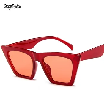 

Men Women Vintage Sunglasses Fashion Brand Design Sun Glasses Gradient Lenses Eyewaer Black Red Glasses UV400