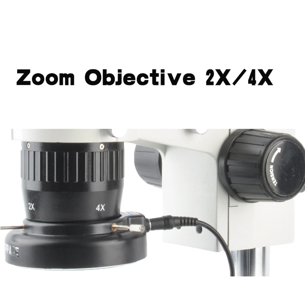  KOPPACE KP-6024-L2 Dual Arm bracket Binocular Microscope WH10X/20 Eyepieces 20X and 40X Magnificati
