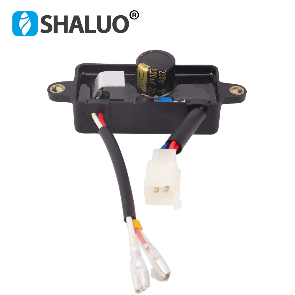Générateur à Essence TT08-4C 2kW/3kW Avec AVR - Régulateur De Tension Automatique, Stabilisateur 220V, Carte De Commande, Pièce De Rechange Pour Groupe électrogène