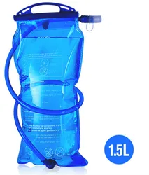 Jungle King Hydration Pack Bladder - BPA-Free Water Reservoir Storage Bag for Running and Outdoor Adventures (1.5L Water Bag)