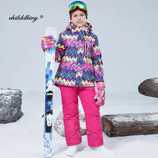 kip Bondgenoot Pessimistisch 30 Graden Kinderen Skipak 2 Stuks Set Kids Snowboard Kleding Waterdicht  Outdoor Snowsuit Jongens Jas Tiener Kleding 4-14 Jaar - AliExpress Moeder &  Kinderen