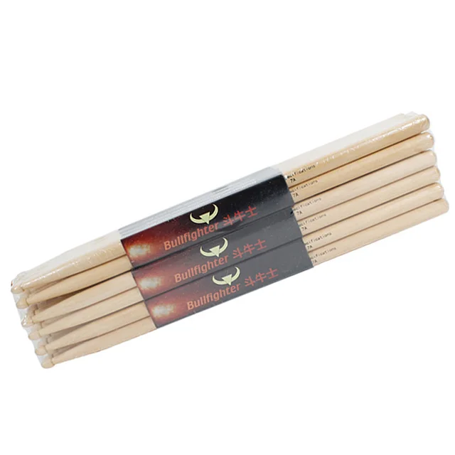

Percussion Instrument Maple 5A 7A Custom Drum Sticks for drum set