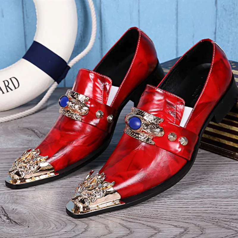 Mens Loafer Shoes Genuine Leather Luxury Handmade Formal Wedding club Party Original Design Vintage Retro Custom Casual | Обувь