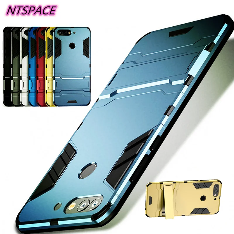 For Huawei Honor 7A Pro Armor Case 7C Russian Version Shockproof Cover AUM-L41 Enjoy 8E Phone | Мобильные телефоны и