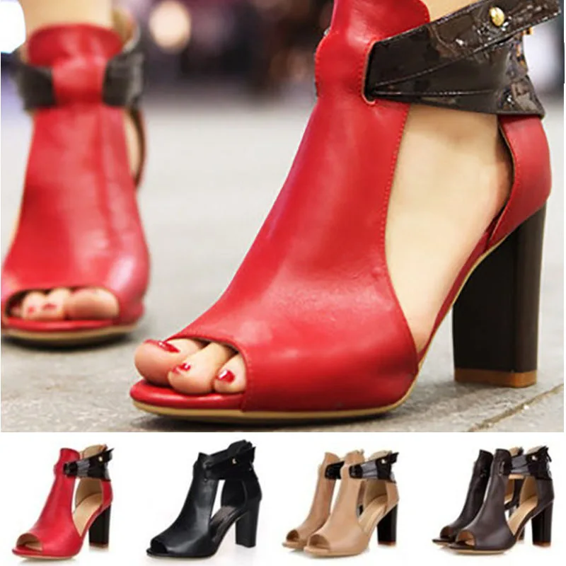 Girls Spot On High Platform 'Strappy Shoes' 