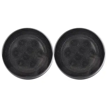 

2pc Smoky Side Marker Fender Lamp Central Network For Jeep Wrangler JK 2009-2017