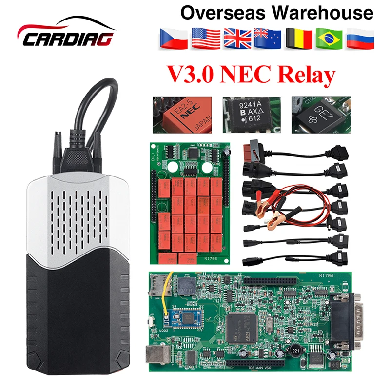 CDP TCS OBD2 Bluetooth протокол cdp tcs Pro 2017 1/2015 R3/2016 00 keygen для автомобилей/грузовых
