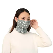 Женская теплая Трехмерная маска от пыли, уличная Толстая маска для верховой езды