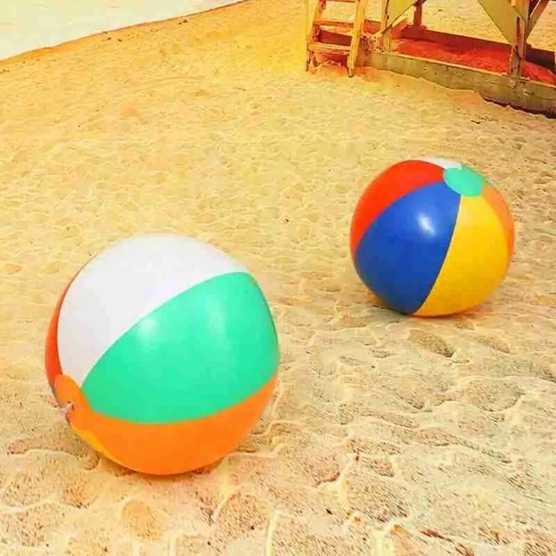 Summer Outdoor Inflatable Beach Ball Toy Fun Outdoor Beach Swimming Play Water 6-color Inflatable Ball Toy 12/14/16/20/25 Inches 5 Summer Outdoor Inflatable Beach Ball Toy Fun Outdoor Beach Swimming Play Water 6-color Inflatable Ball Toy 12/14/16/20/25 Inches 5