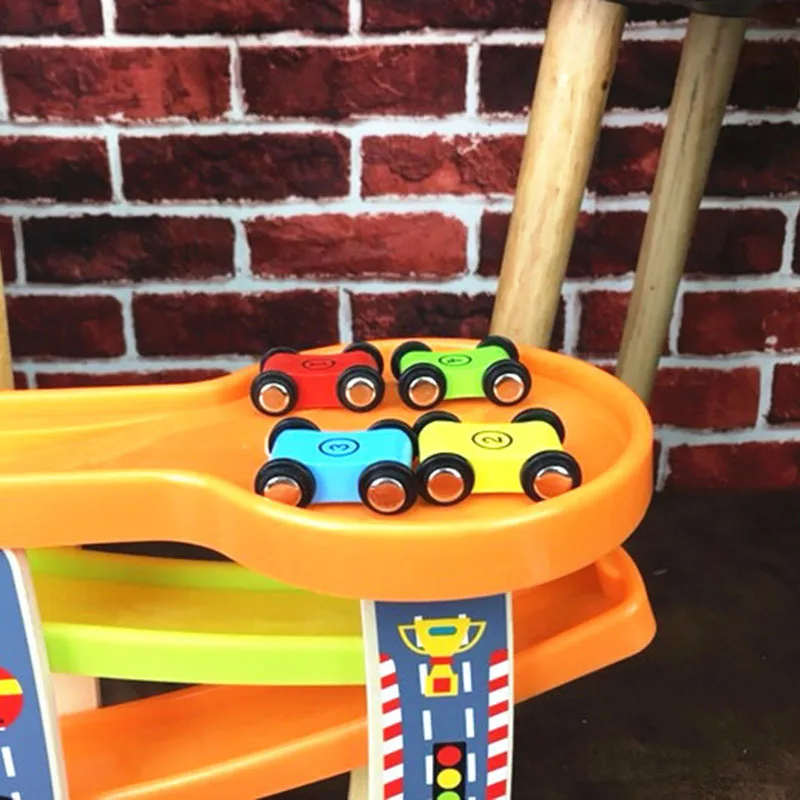 

Hua xiang che Track Gliding Boy Educational Inertia Baby Fun Warrior GIRL'S CHILDREN'S Toy Car 1-2-3-Year-Old