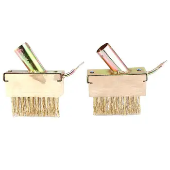 

2PCS Garden Tools Weed Snatcher Ground Crack Weed Removing Brush Wooden Handle Weeding Brush For Park Garden Gardening Jardin